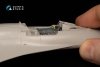 Quinta Studio QDS-48012 Mitsubishi F-2A 3D-Printed coloured Interior on decal paper (Hasegawa) (small version) 1/48